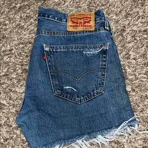 Women’s Levi’s Cut Off Denim Shorts